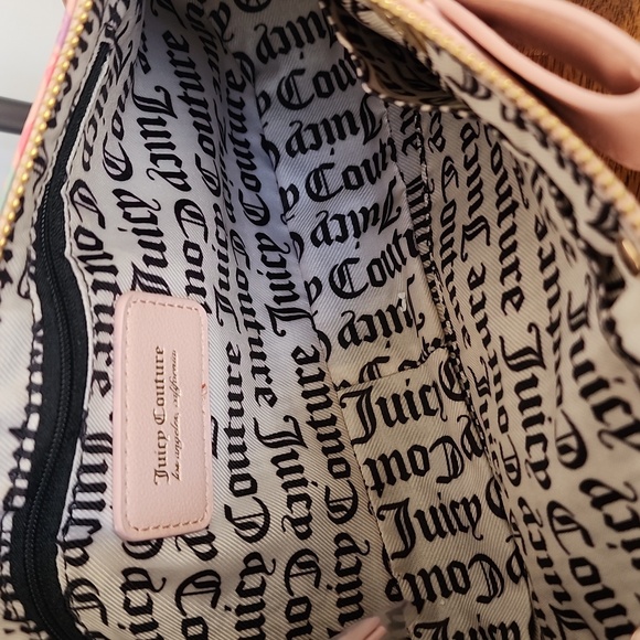 JUICY COUTURE Pink Multicolor Logo Women's Bag - Picture 7 of 7